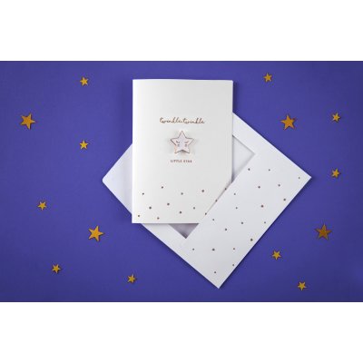 Karta s hvězdou Twinkle 10.5x14.8cm - KAR3_03_H.jpg