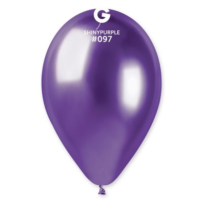 Balónek 33cm/13" #097 SHINY fialový (50ks/bal) - gb120 97.jpg