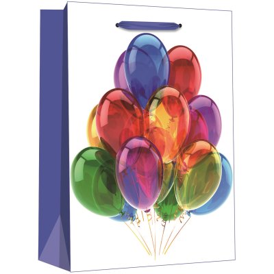 Taška dárková M - Medvídek s balónky - 8595235910979 Dárková taška M  - 209976.jpg