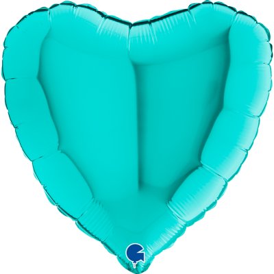 Srdce tiffany 18"/46cm fóliový balónek nafukovací