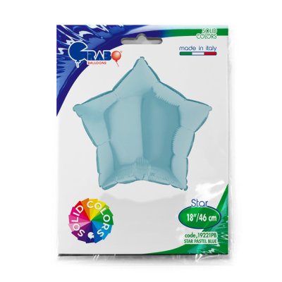 Hvězda sv. modrá 18"/46cm fóliový balónek nafukovací - 19221PB-P-Packaged.jpg