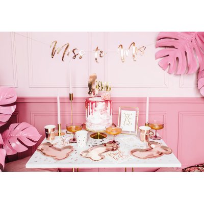 Ubrousky papírové bílé "Bride to be" rosegold 20ks - SP33-76-019R_06_S.jpg