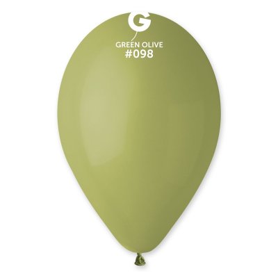 Balónek 30cm/12" #098 olivový (100ks/bal) - 98.jpg