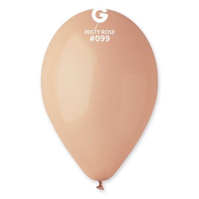 Balónek 33cm/13" #099 mlhavě růžový (50ks/bal) - 99.jpg