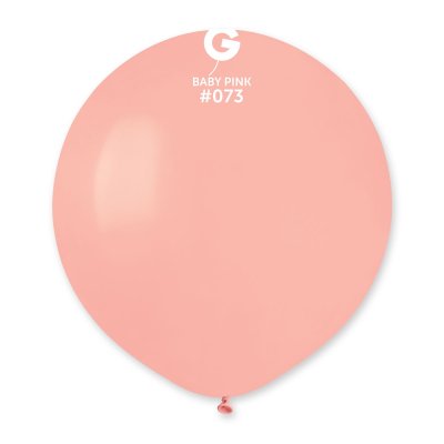 Balónek 48cm/19" #073 baby růžový (25ks/bal) - 73.jpg