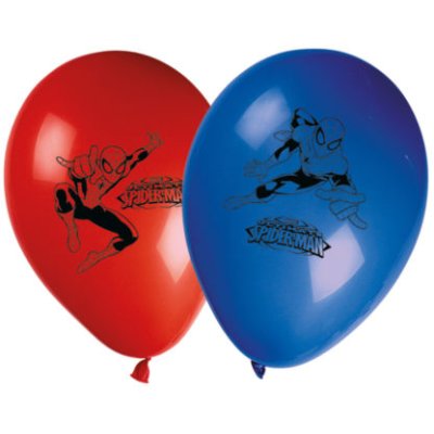 Spiderman - 8ks latexové balónky 11"/28cm