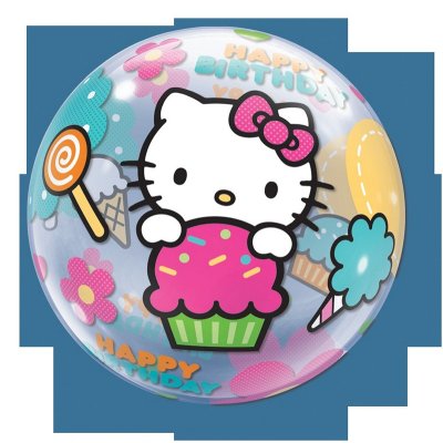 Bublina - HELLO KITTY - 1.narozeniny 22"/56cm - Qualatax_bublina22_hello kity narozeniny212865.jpg