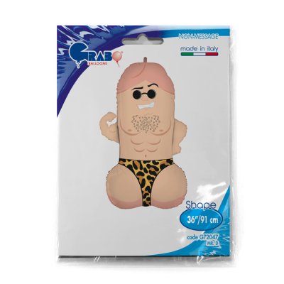 Pan P 31"/79cm fóliový balónek nafukovací - G72047-P-Packaged.jpg