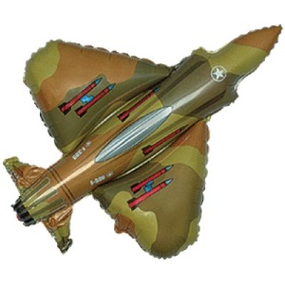 Vojenská stíhačka 99cm x 96cm fóliový balónek - 901692-SuperfighterM-2-300x251.jpg