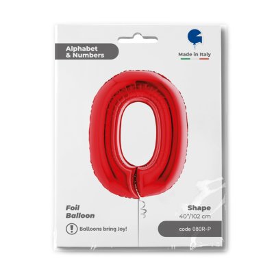 ČÍSLICE ČERVENÁ 0 (102cm,40") fóliový balónek nafukovací - 080R-P-Packaged-1.jpg
