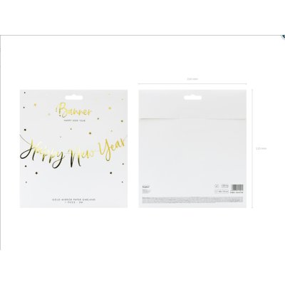 Závěsný baner nápis "Happy New Year" zlatý 66x18cm - Screenshot 2021-12-06 at 11-33-12 Banner Happy New Year, gold, 66x18cm - Internet shop PartyDeco.png