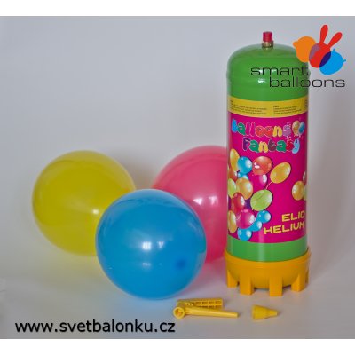 Helium jednorázová plynová láhev 2,2 Ltr