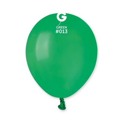 Balónek 13cm/5" #013 jedlově zelená (100ks/bal) - green.jpg