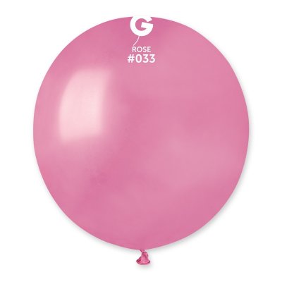 Balónek 48cm/19" #033 růžový (25ks/bal) - rose.jpg