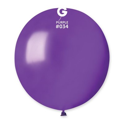 Balónek 48cm/19" #034 fialový (50ks/bal) - m150 purple.jpg