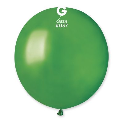 Balónek 48cm/19" #037 zelený (50ks/bal) - GM150 37.jpg