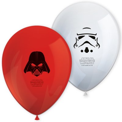 Star Wars - 8ks latexové balónky 11"/28cm