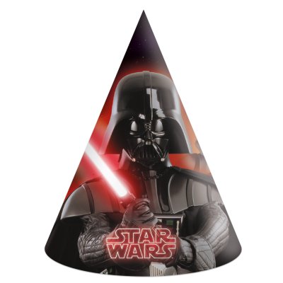 Čepičky papírové Star Wars 6ks
