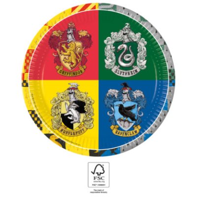 Talíře papírové EKO "Harry Potter" 23cm, 8ks - 93451.jpg