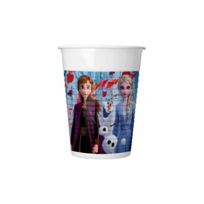 Kelímky plastové - Ledové Království 2  200ml/8ks