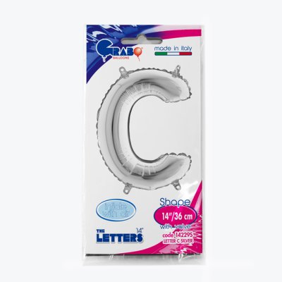PÍSMENO STŘÍBRNÉ MINI C (35cm,14") fóliový balónek nafukovací - 14229S-P-Packaged.jpg