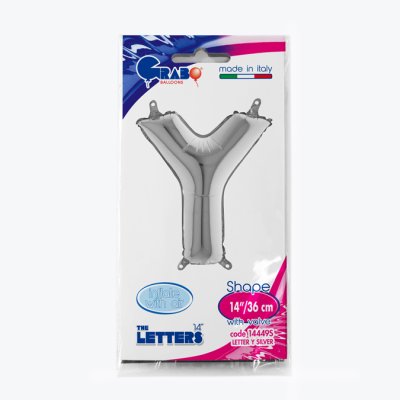 PÍSMENO STŘÍBRNÉ MINI Y (35cm,14") fóliový balónek nafukovací - 14449S-P-Packaged.jpg