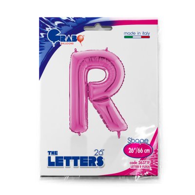 PÍSMENO RŮŽOVÉ R (66cm,26") fóliový balónek nafukovací - 26371F-P-Packaged.jpg