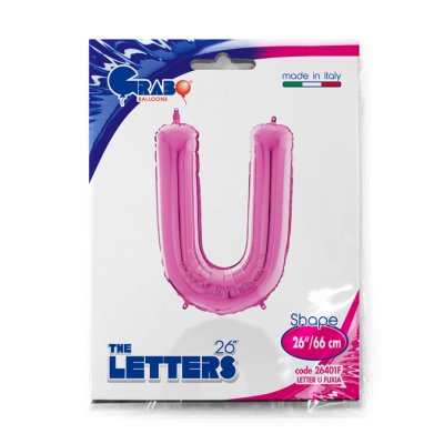 PÍSMENO RŮŽOVÉ U (66cm,26") fóliový balónek nafukovací - 26401F-P-Packaged.jpg