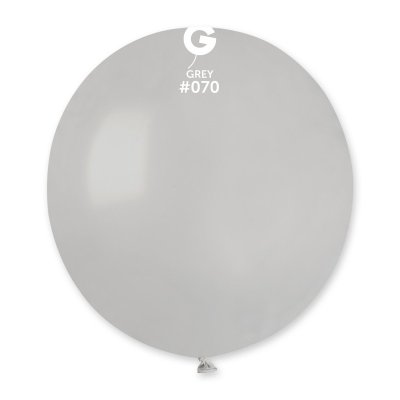 Balónek 48cm/19" #070 šedá (25ks/bal) - grey.jpg