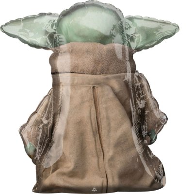 Chodící Baby Yoda / Grogu - Star Wars 78cm - fóliový balónek - 4224201_1-2-3-600.jpg
