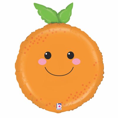 Pomeranč 26" /66cm fóliový balónek nafukovací