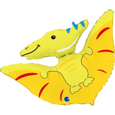 Pterodaktyl 34"/86cm fóliová balónek nafukovací