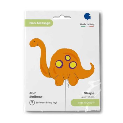 Brontosaurus 35"/89cm fóliová balónek nafukovací - G72022-P-Packaged.jpg