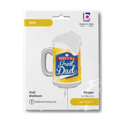 Pivo Skvělý Táta 34"/86cm fóliový balónek nafukovací - 85967-P-Packaged.jpg