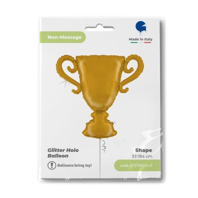 Pohár zlatý 33"/84cm fóliový balónek nafukovací - G72104GH-P-Packaged.jpg