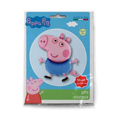 Prasátko George 37"/94cm fóliový balónek nafukovací - L179-P.jpg