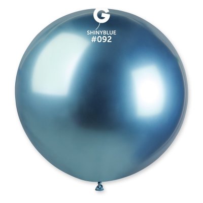 Balónek G30 #092 SHINY modrá (80cm, 31") - shiny-blue.jpg
