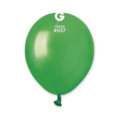 Balónek metal 13cm/5" #037 zelený (100ks/bal) - green.jpg