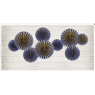 Rozeta dekorační Námořnická modrá a zlaté motivy, 4ks - Screenshot 2022-05-26 at 13-52-35 Decorative Rosettes navy-blue (1 pkt _ 4 pc.) - Internet shop PartyDeco.png