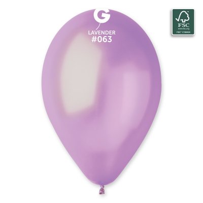 Balónek 30cm/12" #063 levandulový (50ks/bal) - 100-fsc-certified-nrl-balloons-lavender.jpg