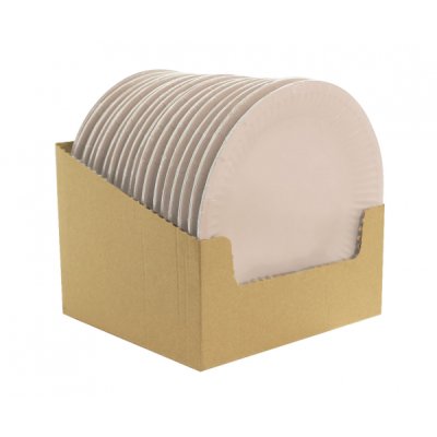 Talířky papírové EKO - Sv. růžové 18cm, 6ks - 45631.png