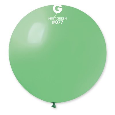Balónek G30 #077 mátově zelený (80cm, 31") - mint-green.jpg