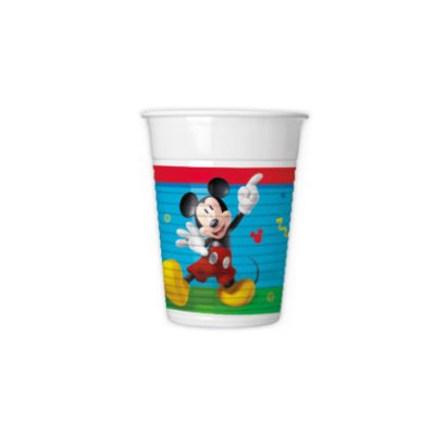 Kelímky plastové - Mickey Disney 200ml/8ks