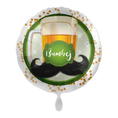 Kruh Pivo - Bumbej CZ 43 cm - fóliový balónek