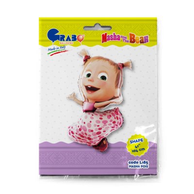 Máša  41"- 104cm fóliový balónek nafukovací - L185-P.jpg
