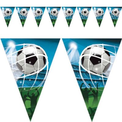 EKO Vlaječková girlanda - Fotbal (9 vlajek)