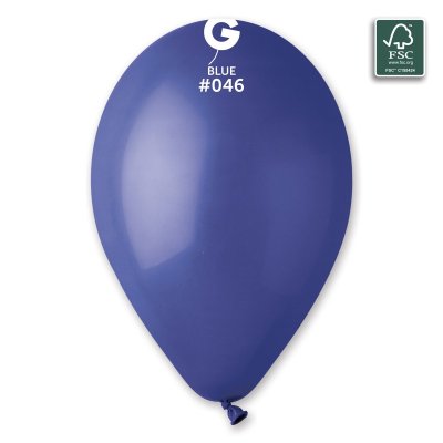 Balónek 33cm/13" #046 tm.modrý (50ks/bal) - blue.jpg