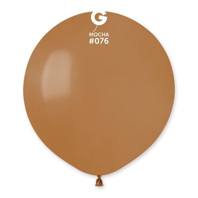 Balónek 48cm/19" #076 mocha (25ks/bal) - mocha.jpg