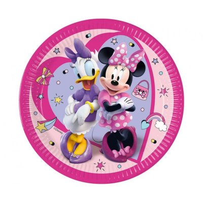 Talíře papírové EKO - Minnie Mouse (Junior) 23cm/8ks