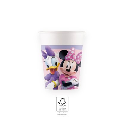 Kelímky papírové EKO - Minnie Mouse (Junior) 200ml/8ks